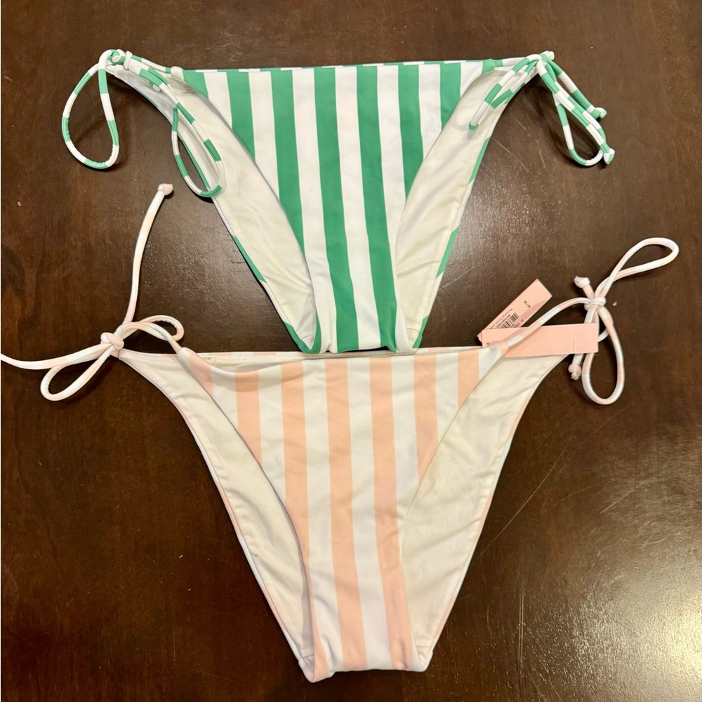 2 Victorias Secret bikini bottoms